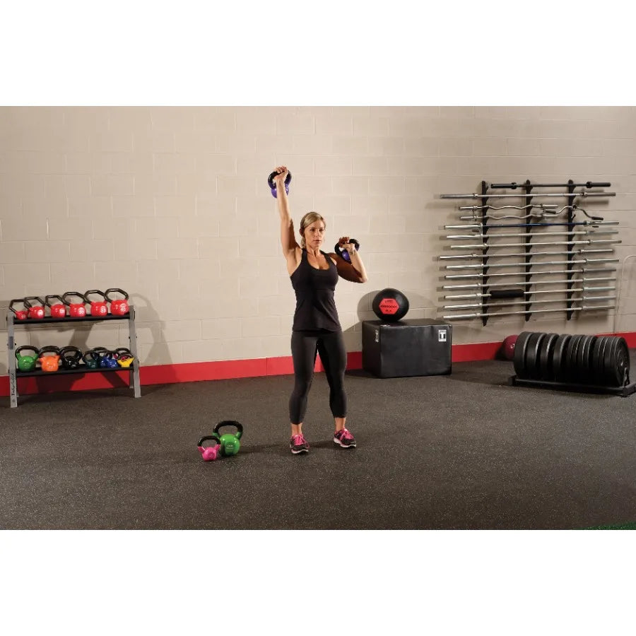 10 lb. Vinyl Dipped Kettlebell