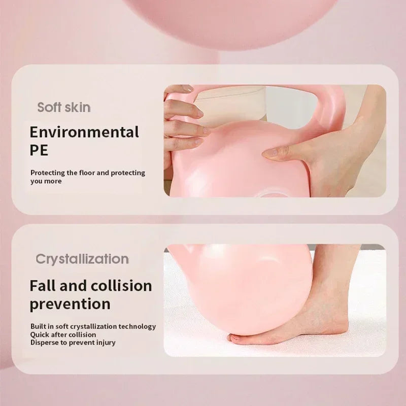 Adjustable Water Kettlebell Dumbbell – 2kg to 8kg Fitness Trainer