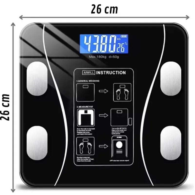 Intelligent Rechargeable Body Weight Scale