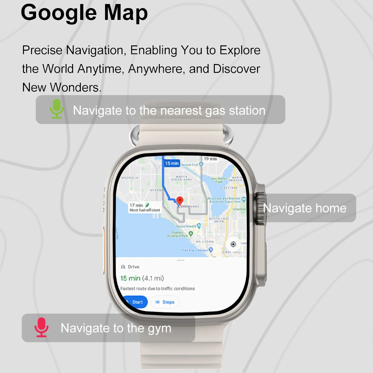 2025 DT Ultra 3 Pro Smartwatch with NFC & 32GB Memory