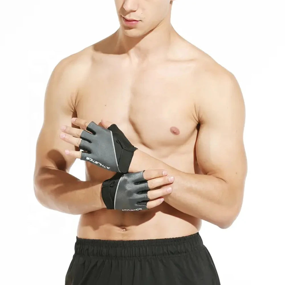 Breathable Fingerless Workout Gloves – Unisex