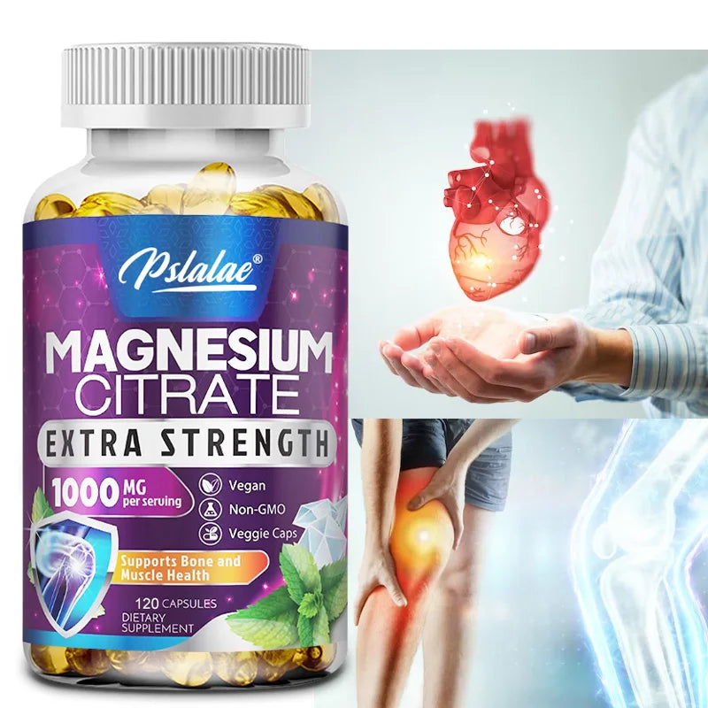 Magnesium Citrate – Muscle, Nerve & Heart Support