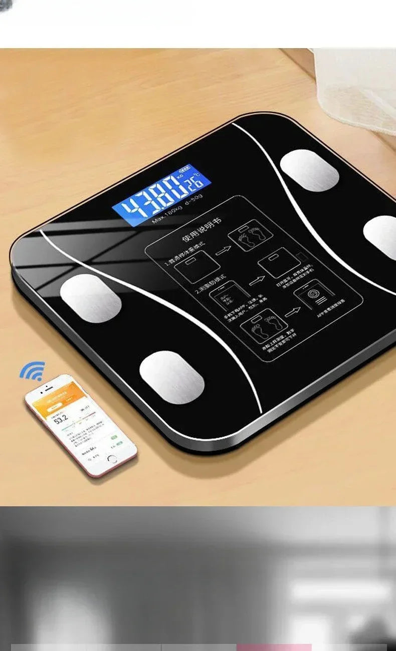 Intelligent Rechargeable Body Weight Scale