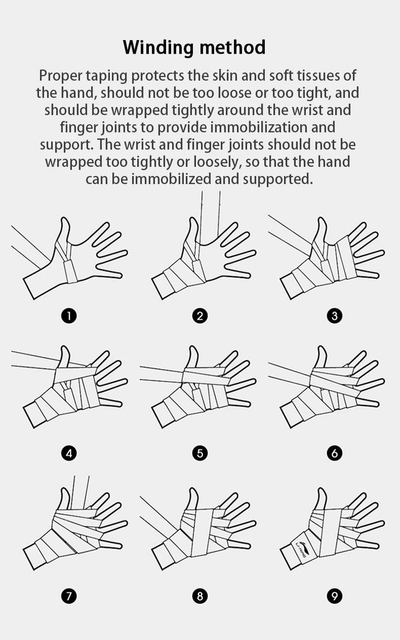 Cotton Boxing Hand Wraps – 1.5M to 5M