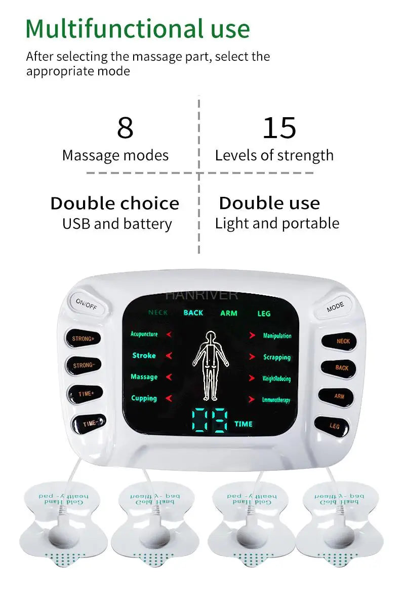 Digital Meridian Massager – Multi-Functional Electronic Therapy Device