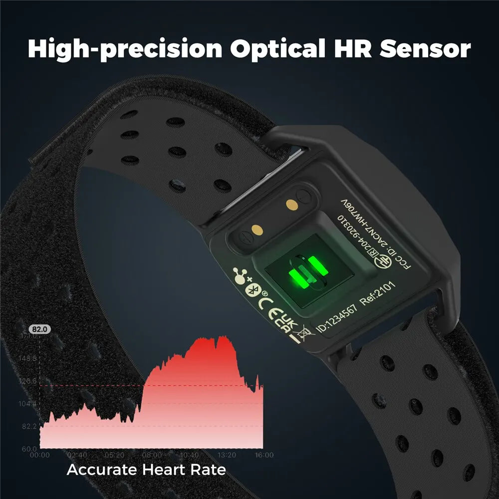 COOSPO Optical Heart Rate Monitor Bluetooth ANT+