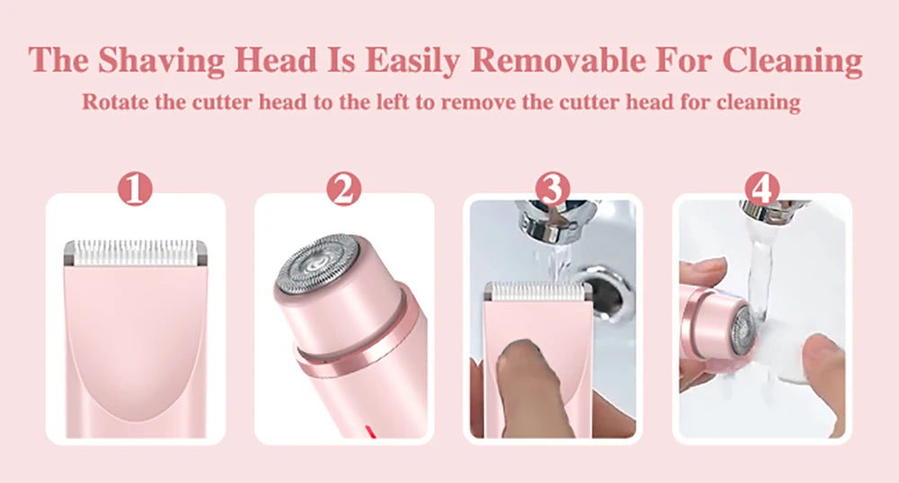 Painless Electric Hair Remover & Shaver for Women