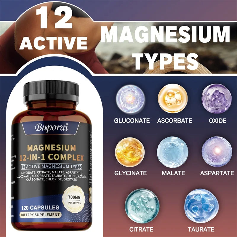 Magnesium Complex – Bone, Heart & Sleep Support