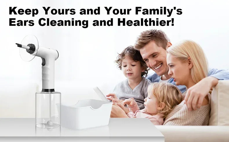 Electric Ear Wax Removal Kit – Soft Spray Irrigator