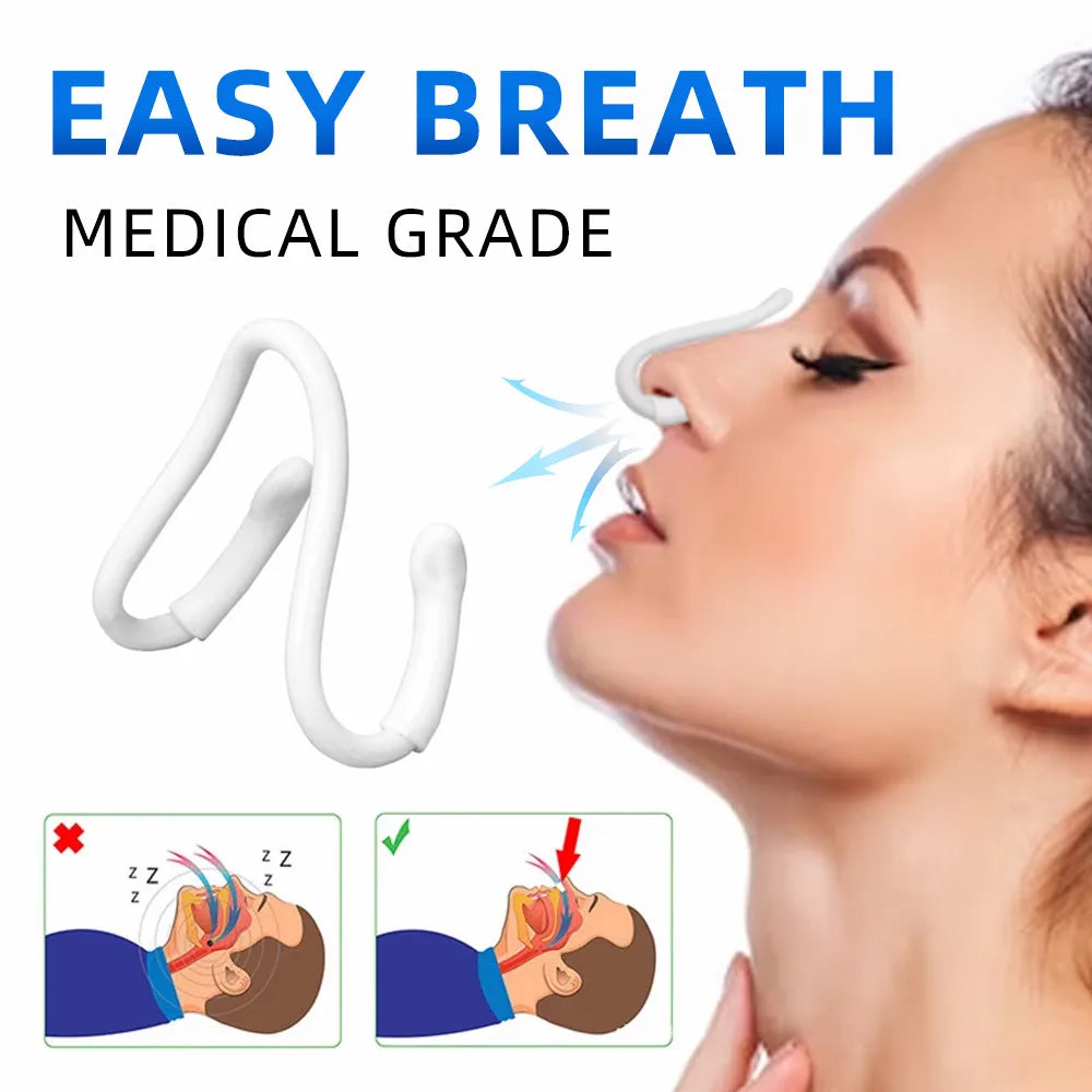 Silicone Nasal Dilator Anti-Snoring Clip