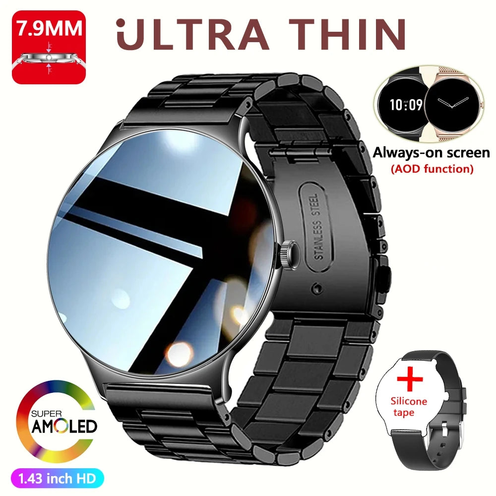 Ultra Slim AMOLED Women’s Smartwatch with BT Calling