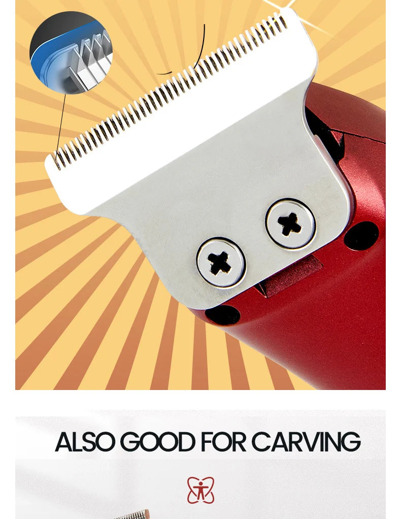 Cordless T-Blade Hair & Beard Trimmer – 0mm Precision