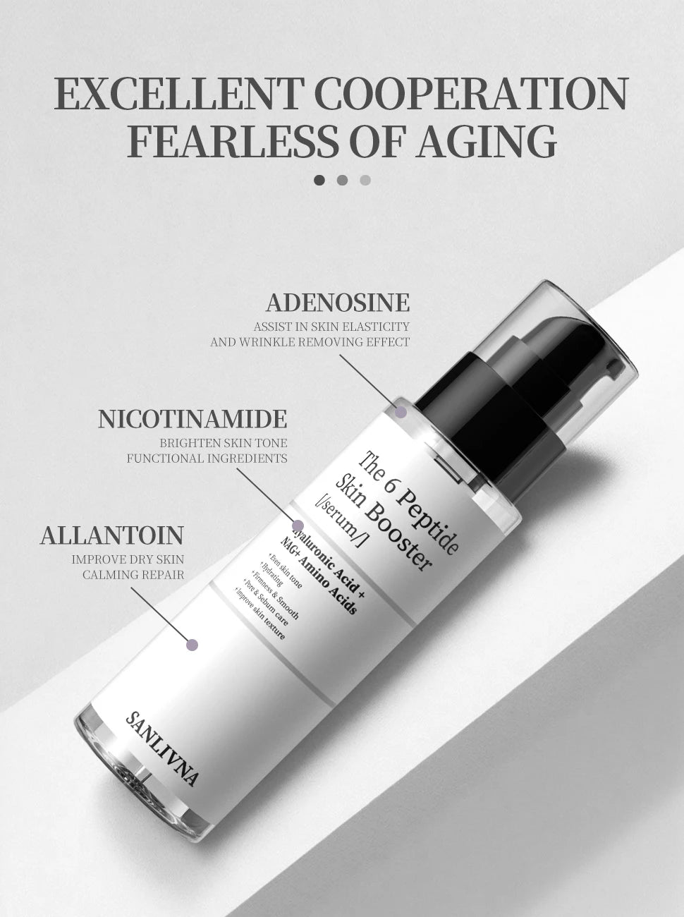 6 Peptide Collagen Facial Skin Care Set