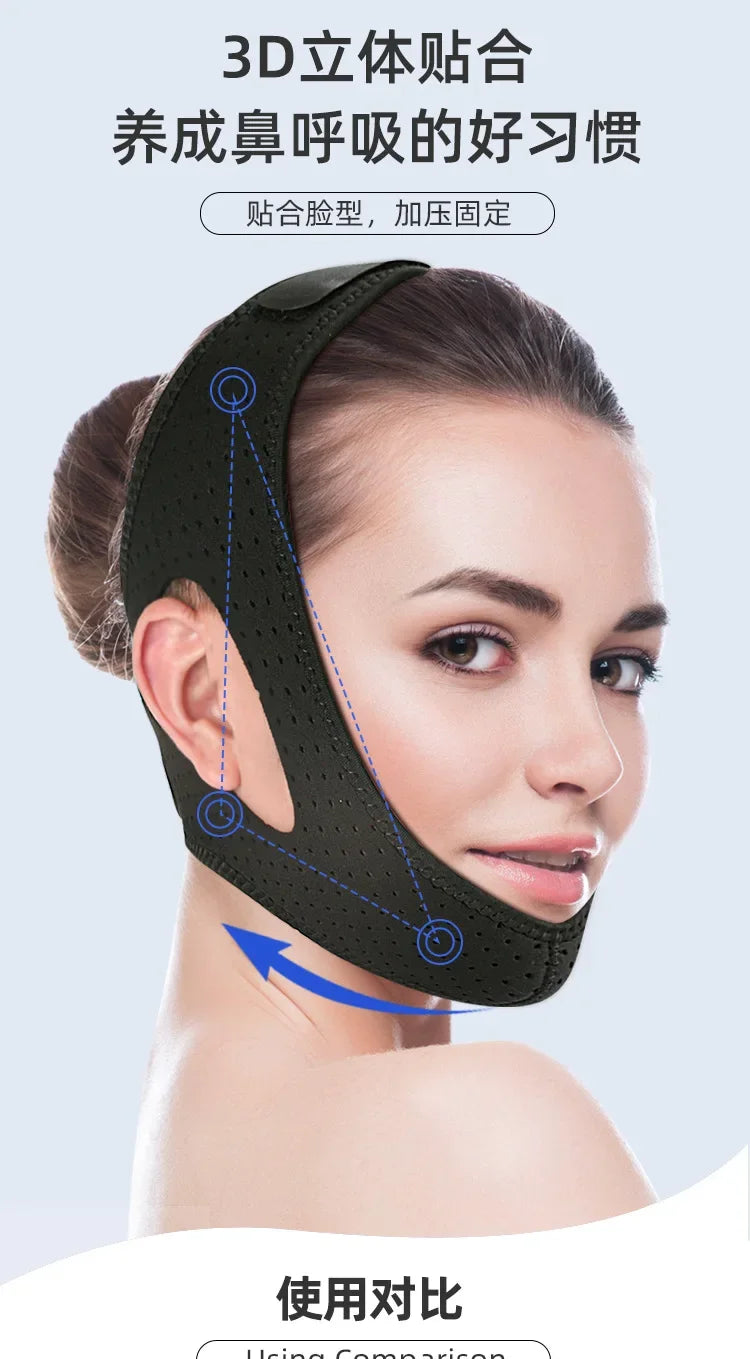 Anti-Snore Chin Strap – Sleep Support & Snoring Aid