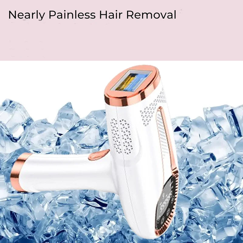 Permanent IPL Laser Hair Removal & Epilator Device