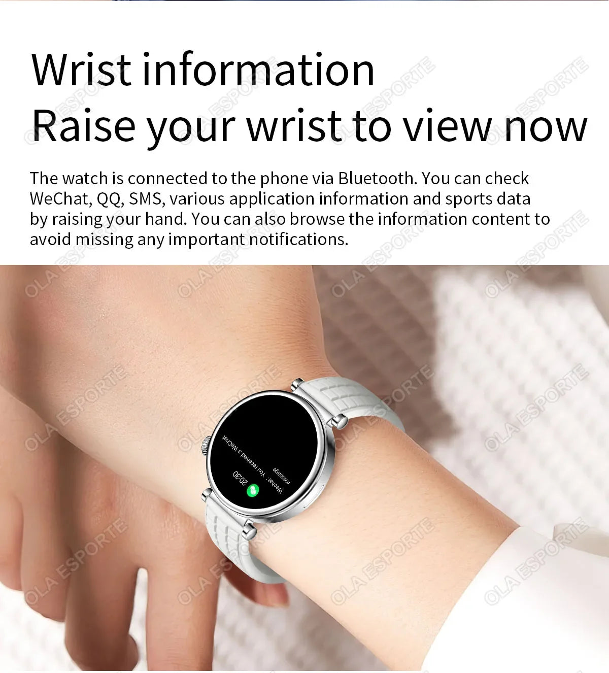 2024 NFC Smartwatch Women 1.27" AMOLED