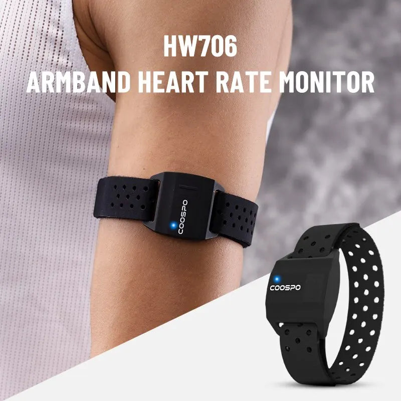 COOSPO Optical Heart Rate Monitor Bluetooth ANT+