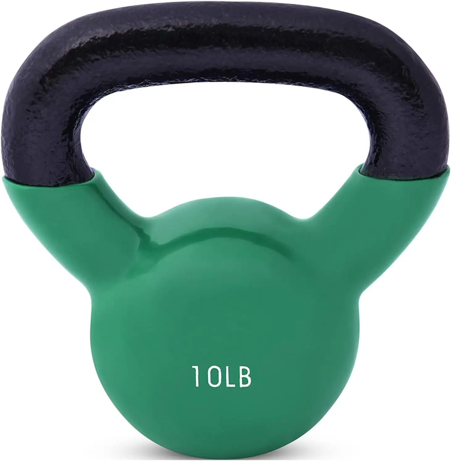 10LB Vinyl Coated Kettlebell – Green