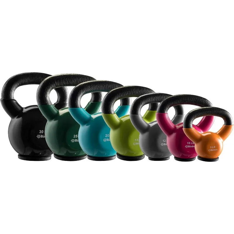 Professional Cast Iron Kettlebell Set – Home Strength Training
