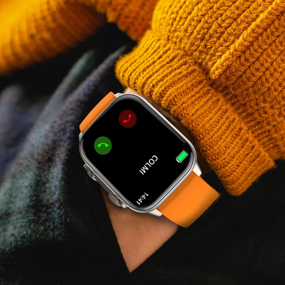 C81 Sports Smartwatch 2.0" AMOLED Bluetooth Call