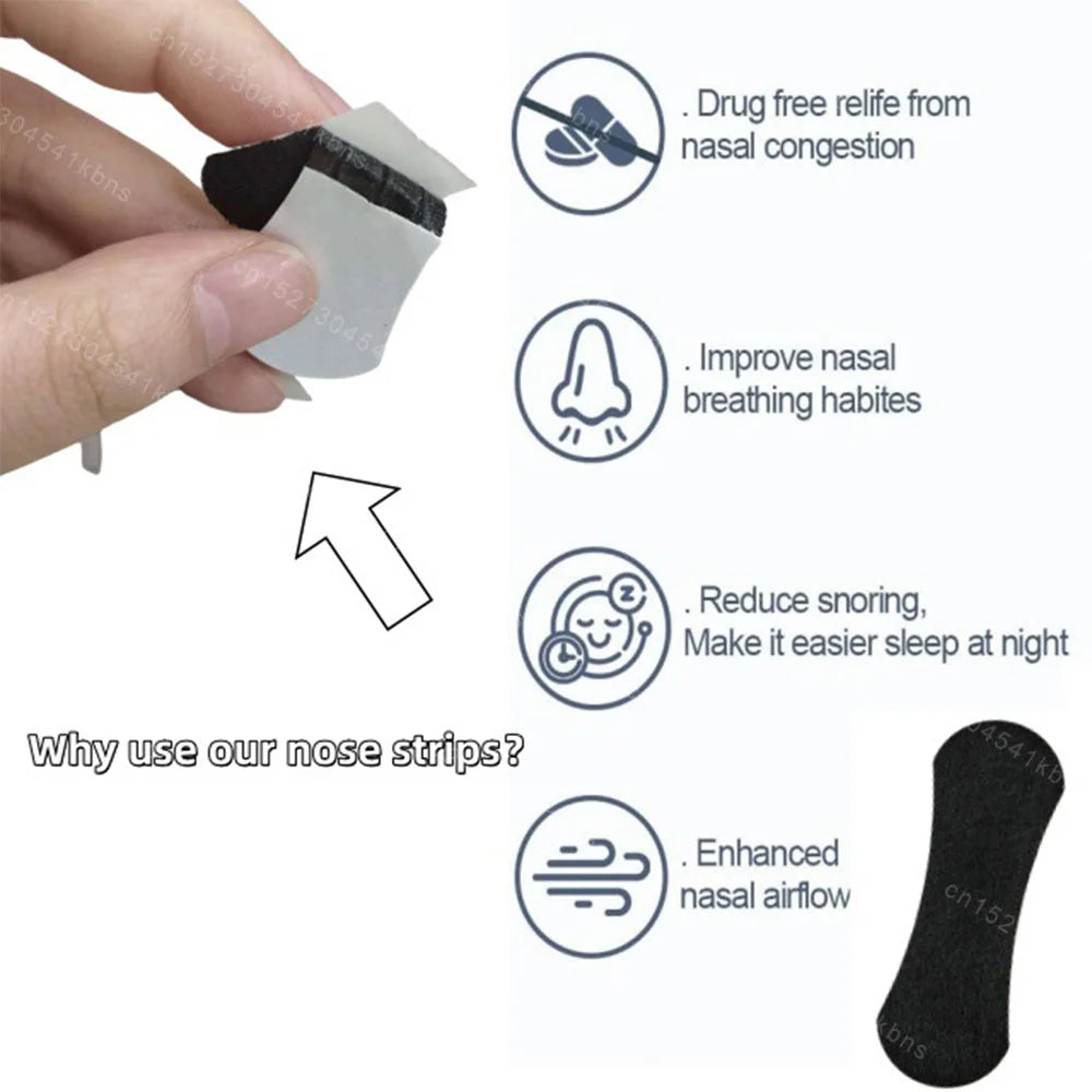 Extra Strength Nasal Strips – 10/200pcs for Adults & Kids