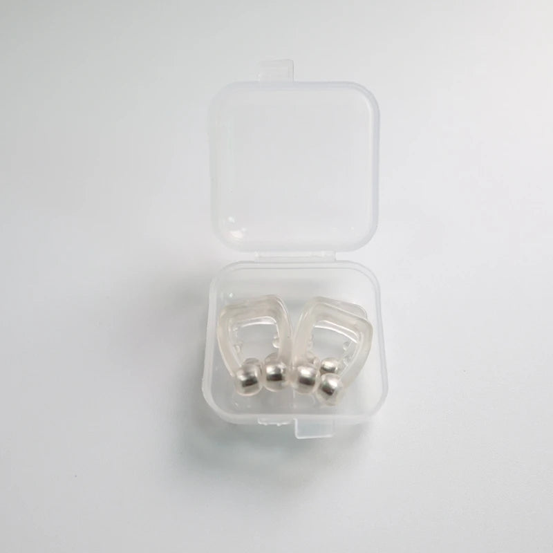 Magnetic Silicone Anti-Snoring Nose Clip