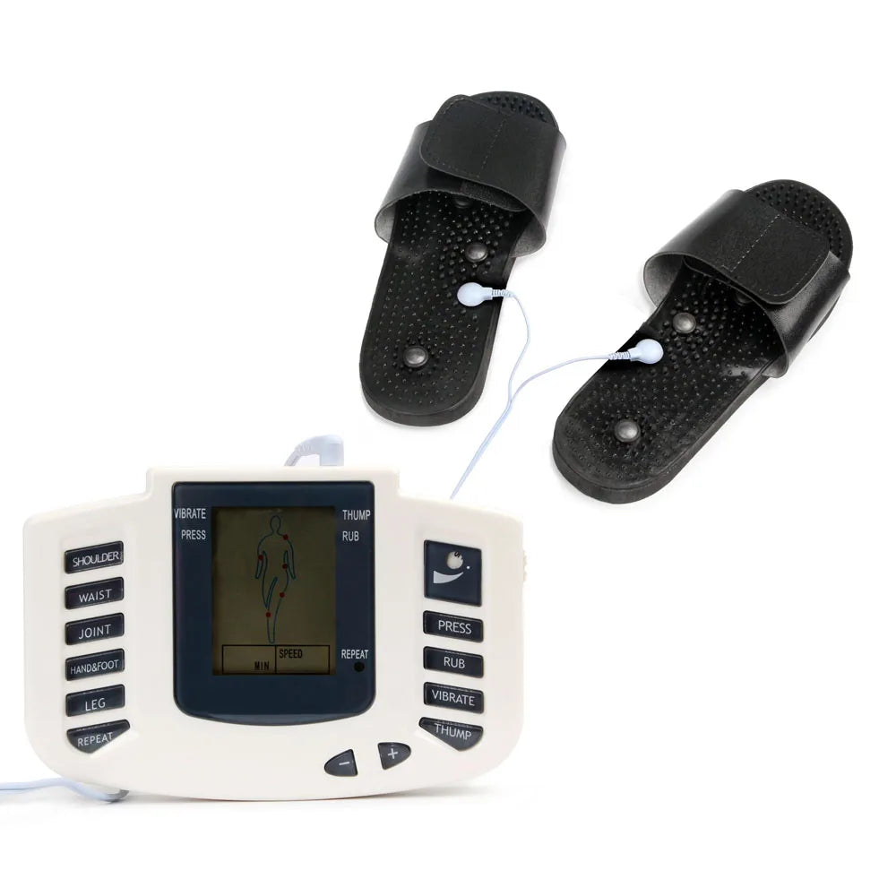 Full Body TENS Muscle Electrostimulator – 16-Pad Digital Meridian EMS Massager