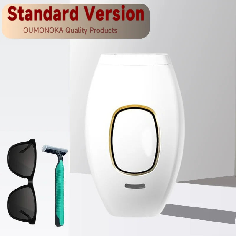 Permanent IPL Laser Hair Removal & Epilator Device