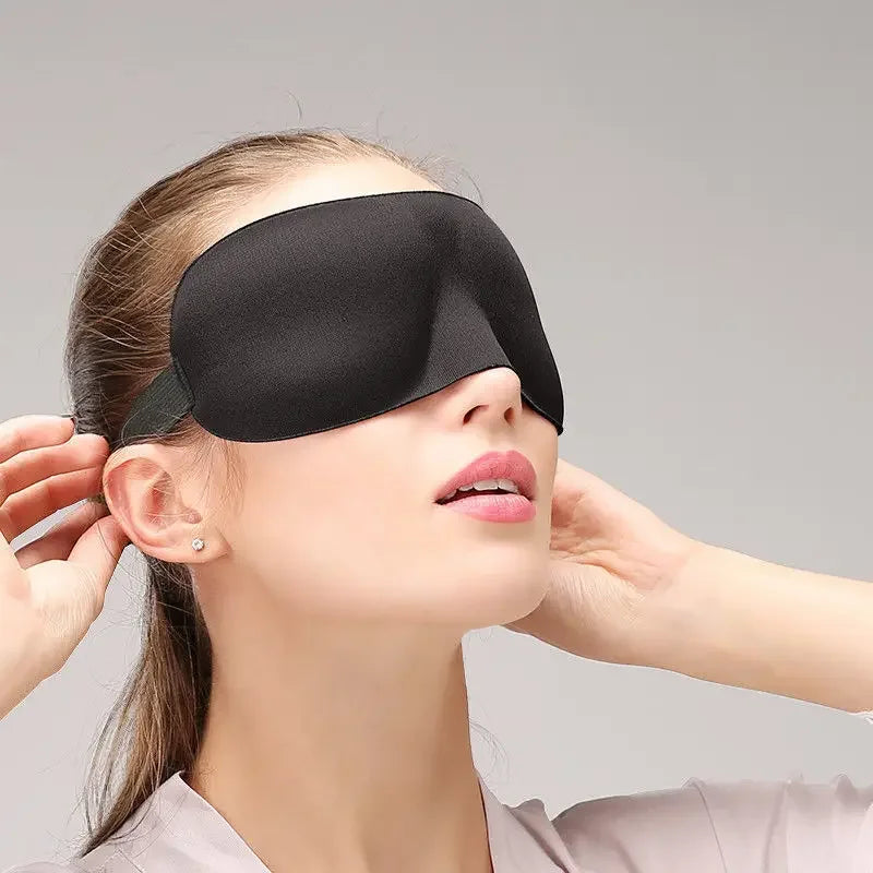 3D Soft Padded Sleep Mask Light Blockout