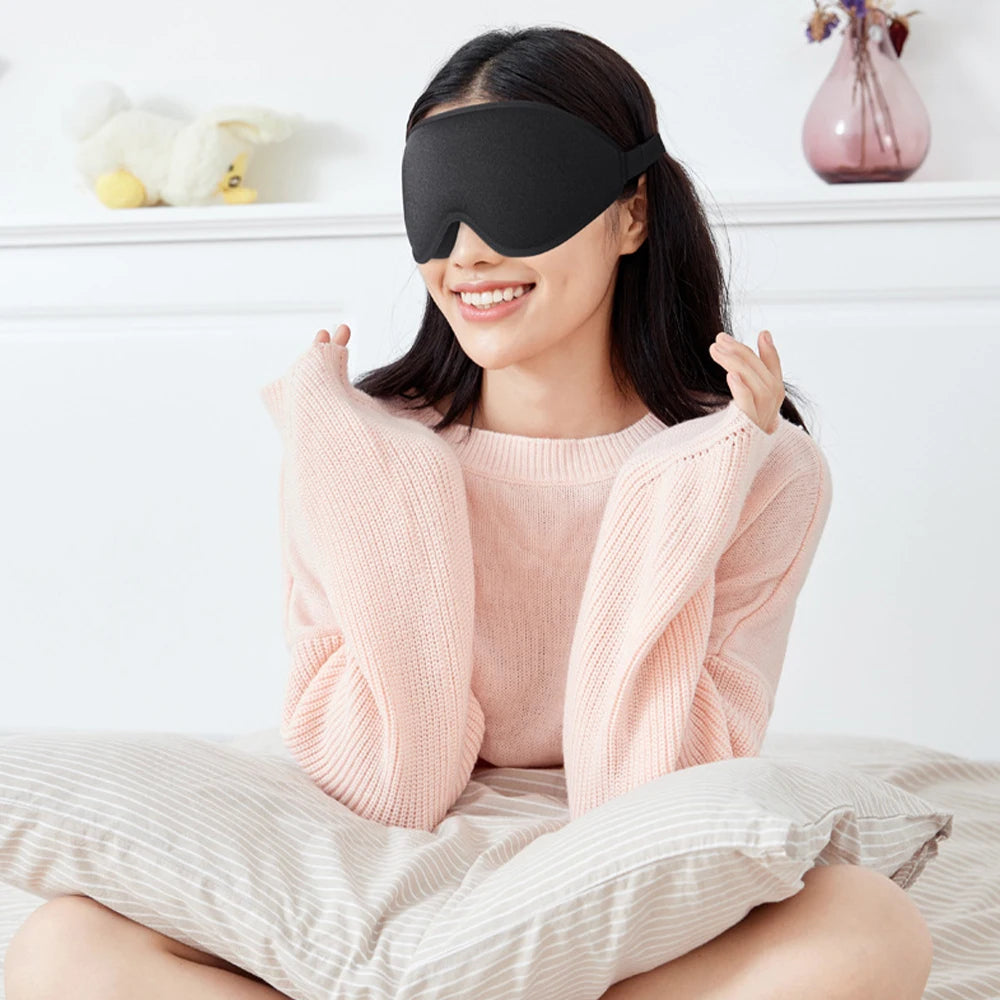 3D Memory Foam Sleep Mask Light Blockout