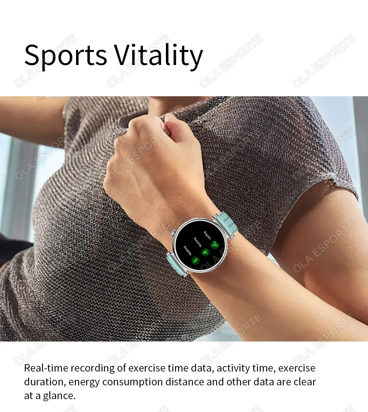 2024 NFC Smartwatch Women 1.27" AMOLED