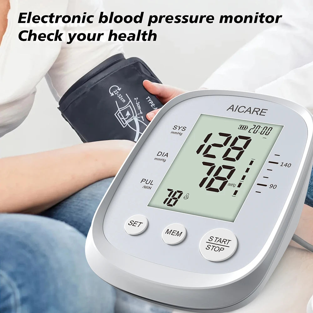 Aicare Digital Blood Pressure Monitor Upper Arm