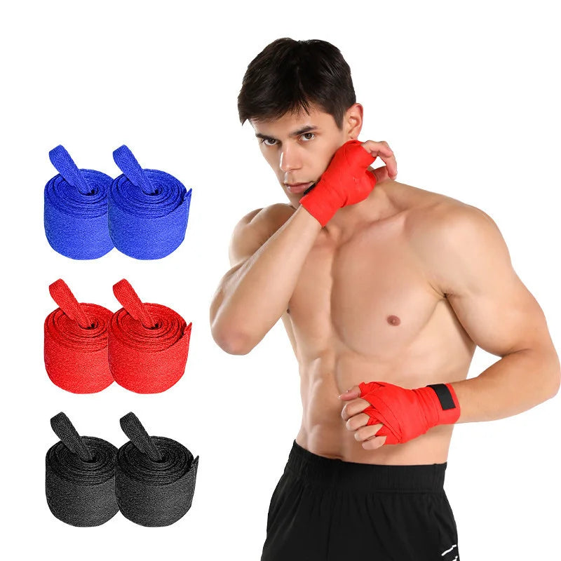 Boxing Hand Wraps – 2PCS Cotton Training Bands
