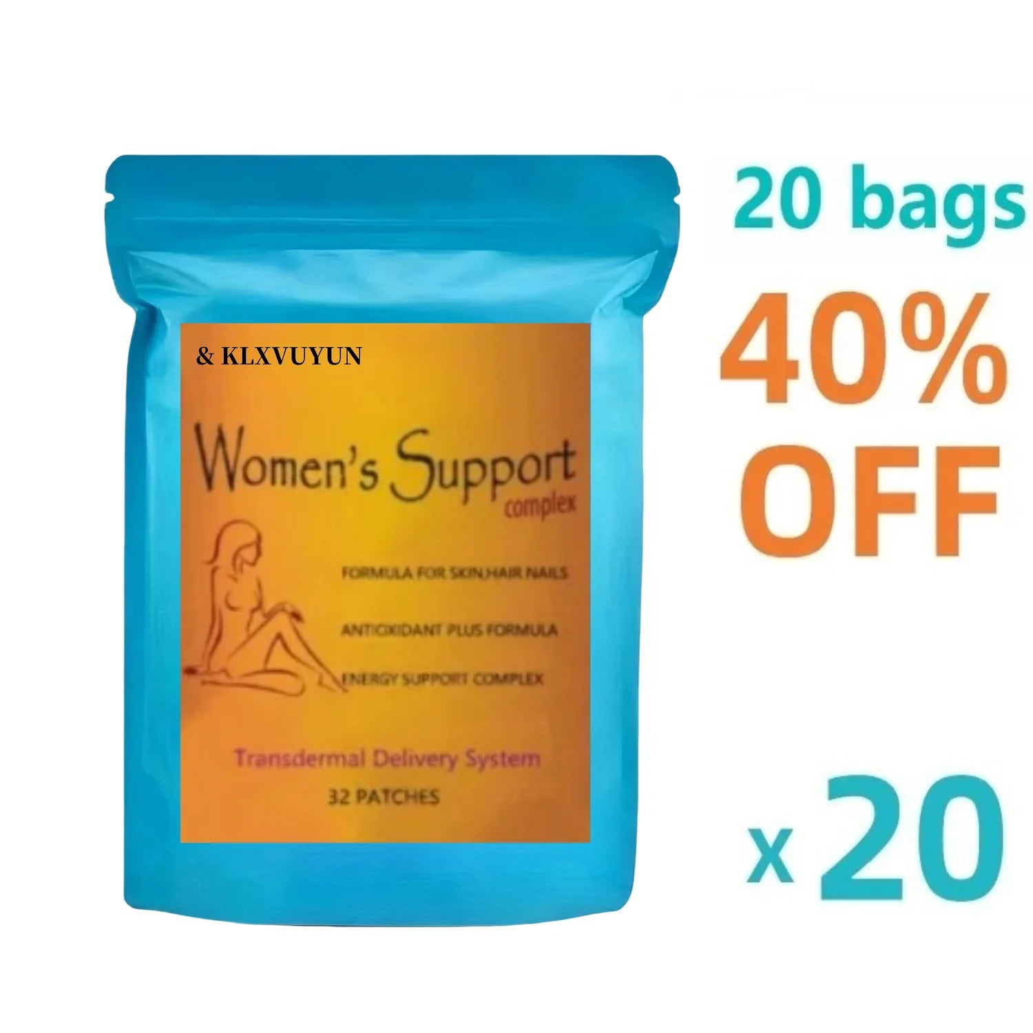 Women’s Ultra Complex Estrogen Patches – Fenugreek & Wild Yam