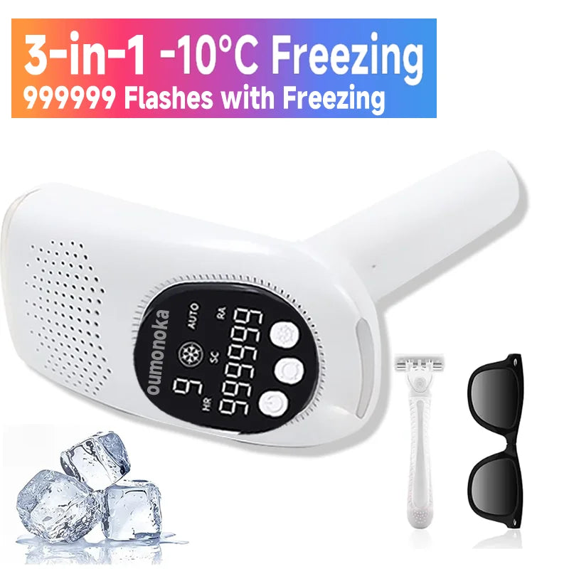 4-in-1 IPL Laser Hair Removal Device