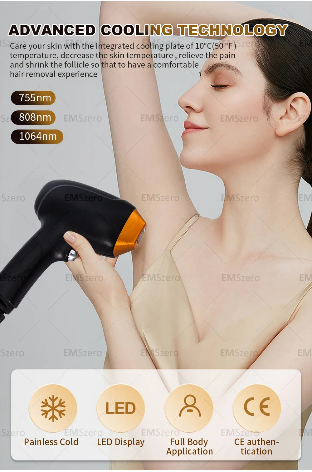 2-in-1 Diode & Alexandrite Laser Hair & Tattoo Remover