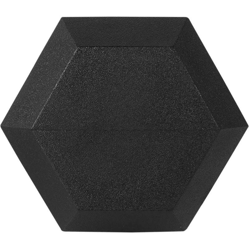 Signature Fitness Premium Rubber Encased Hex Dumbbell
