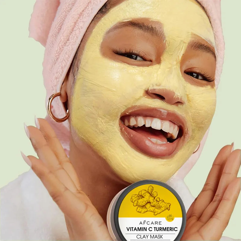 4-Pc Clay Facial Mask Set – Deep Cleansing & Moisturizing (320g)
