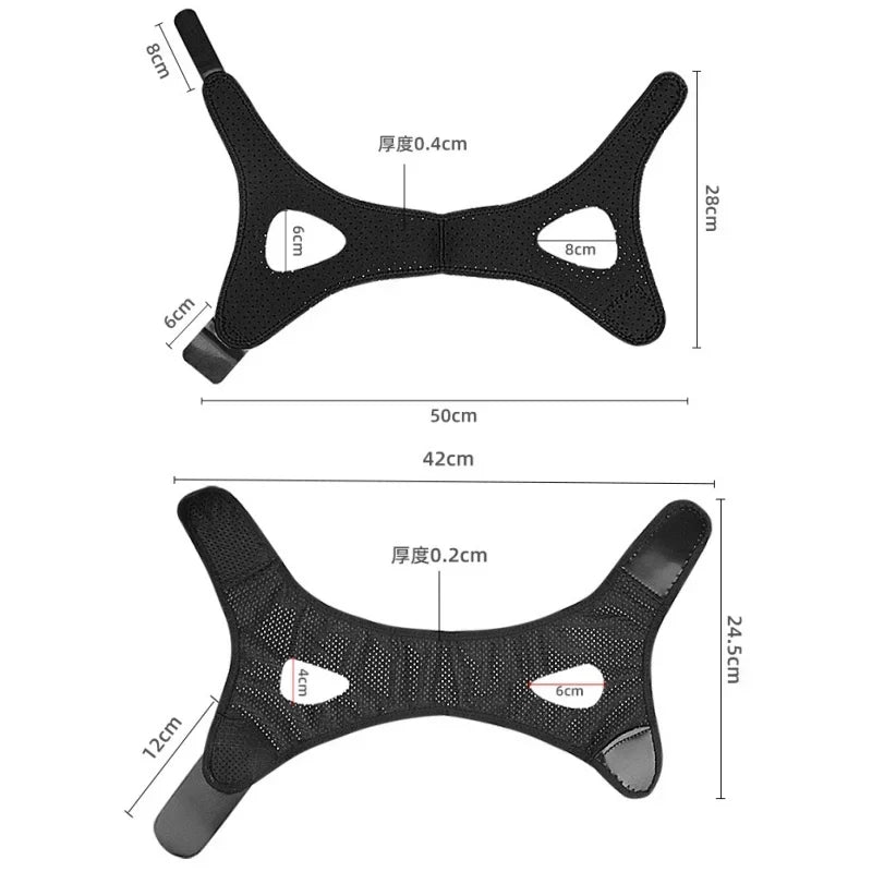 Anti-Snore Chin Strap – Sleep Support & Snoring Aid