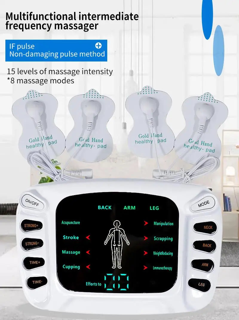 Digital Meridian Massager – Multi-Functional Electronic Therapy Device