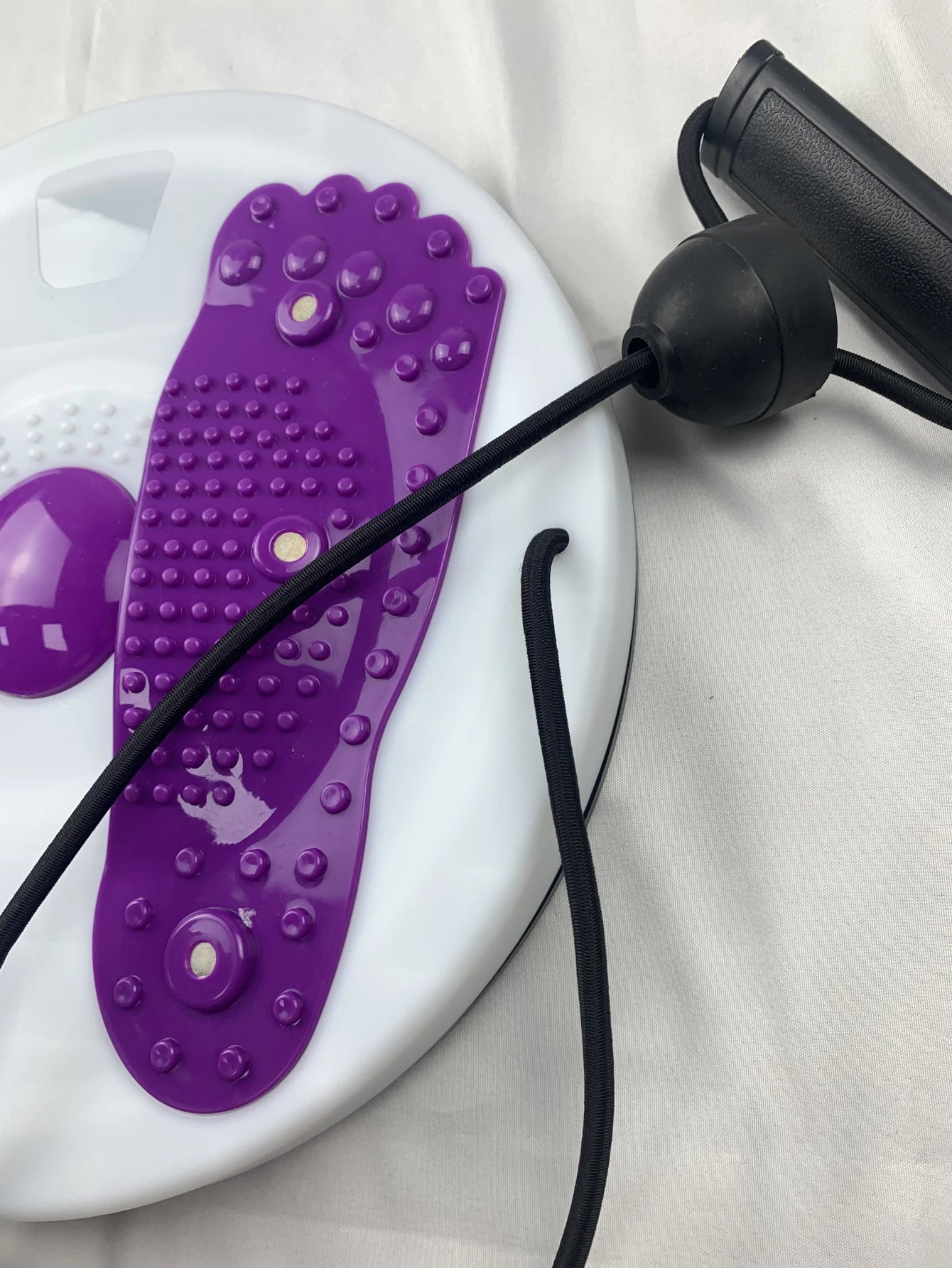 Portable Magnetic Waist Twisting Disc with Foot Massage