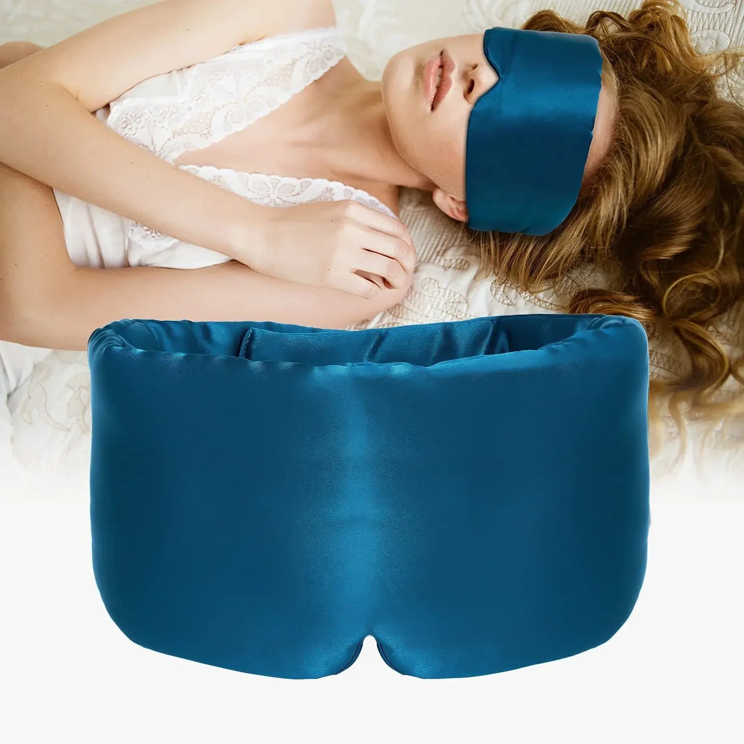 Mulberry Silk Sleeping Mask Light Blockout