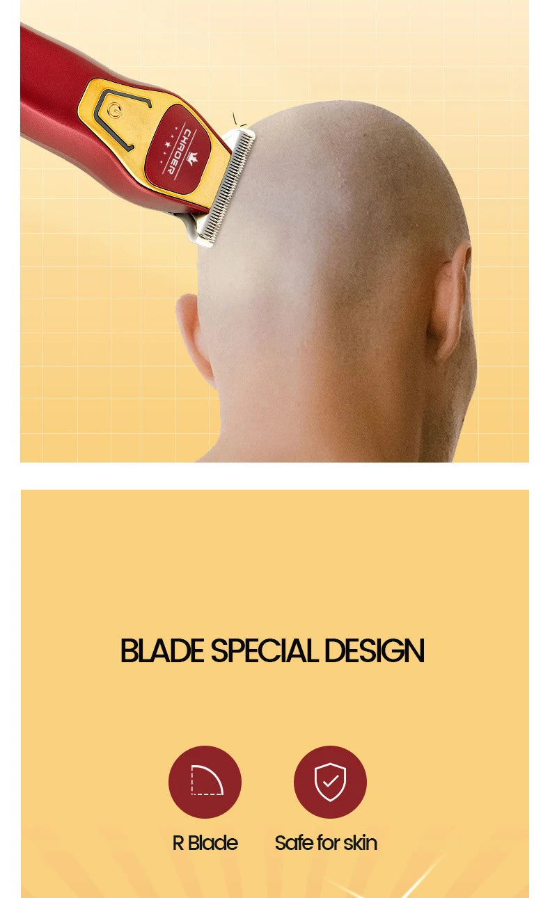 Cordless T-Blade Hair & Beard Trimmer – 0mm Precision