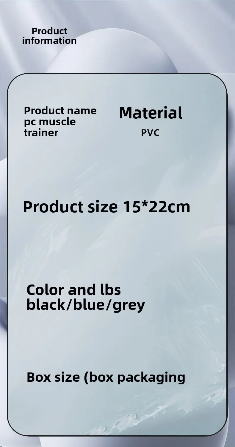 Electric Muscle Trainer – Pelvic Floor & Adductor Massager for Men & Women