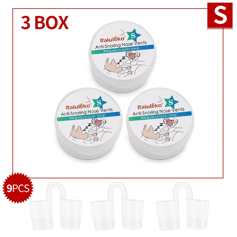 3/4PCS Professional Snore Stopper Nasal Dilators