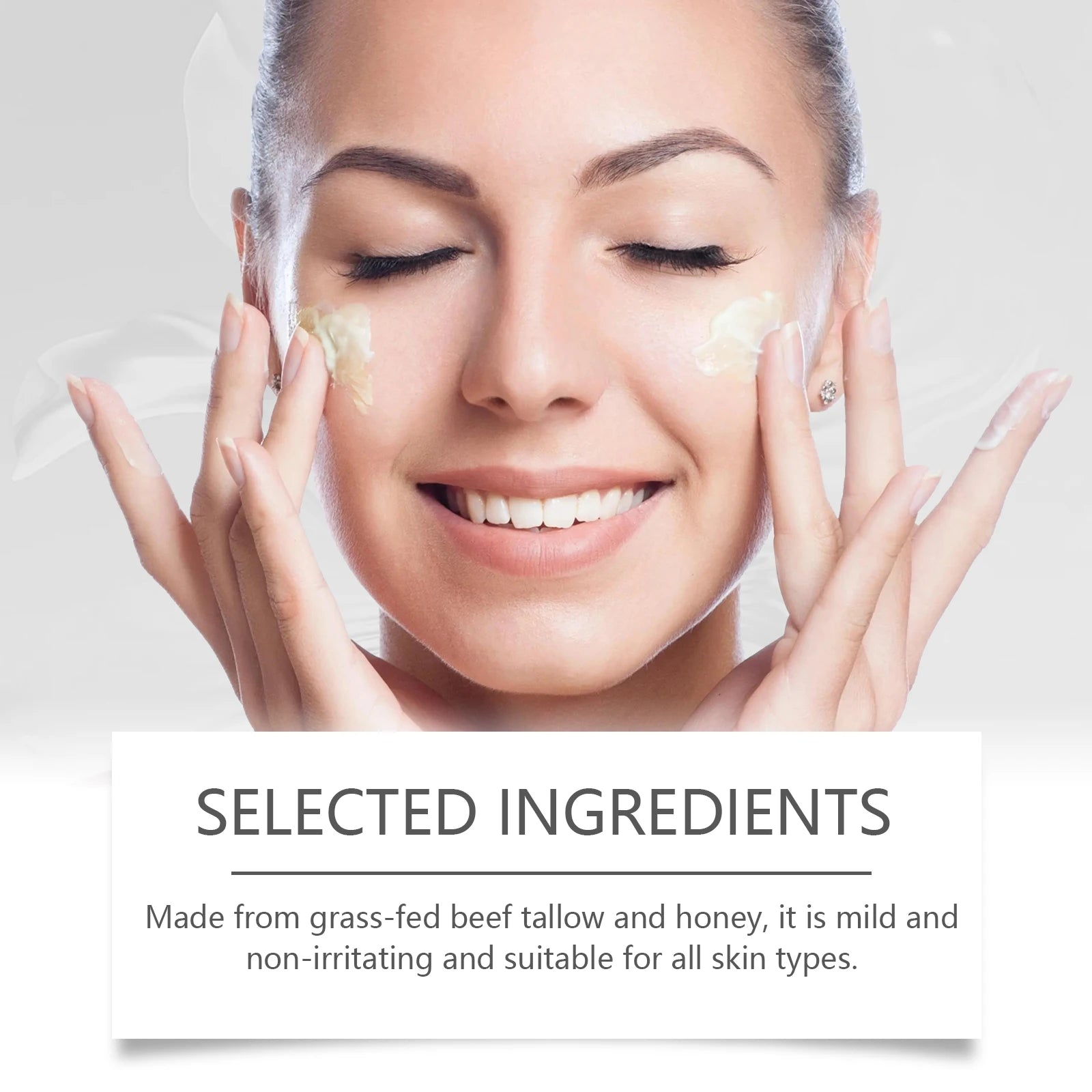 Beef Tallow Moisturizing & Firming Face Cream