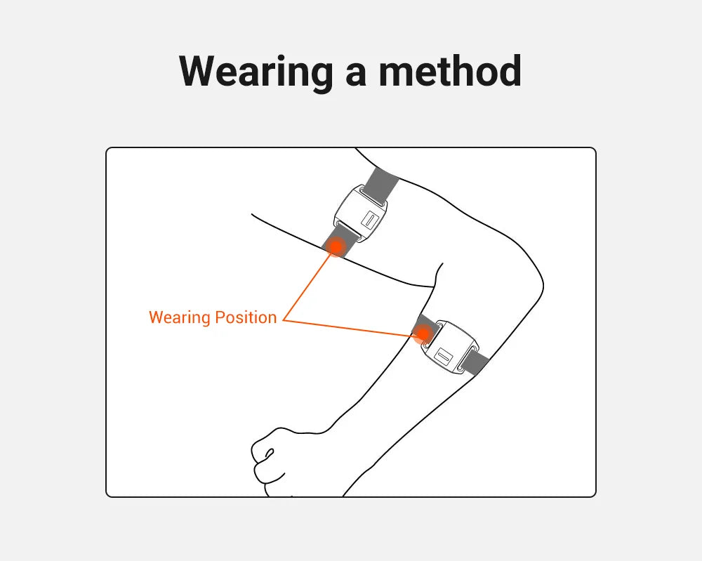 COOSPO Optical Heart Rate Monitor Bluetooth ANT+