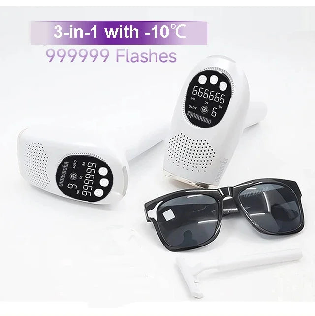 4-in-1 IPL Laser Hair Removal Device
