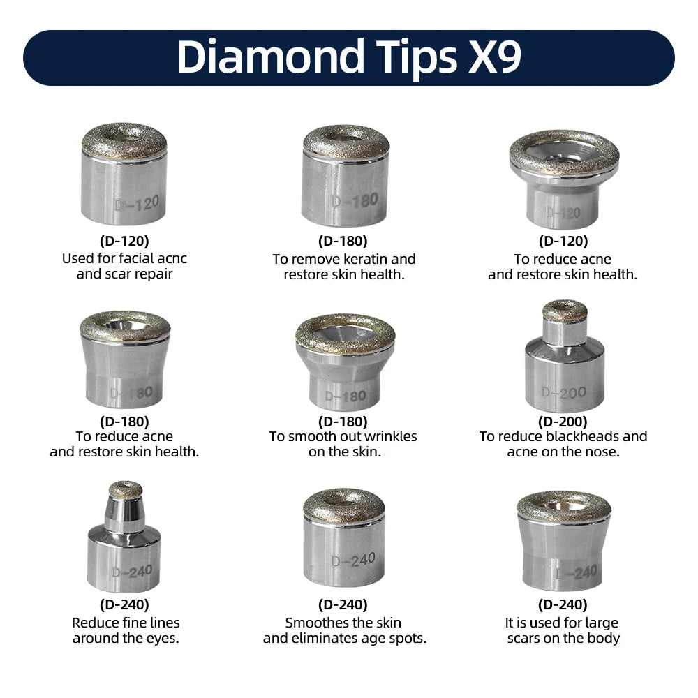 AOKO 3-in-1 Diamond Microdermabrasion & Facial Beauty Machine