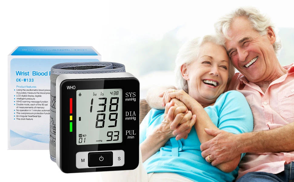 High-Accuracy Digital Wrist Blood Pressure Monitor